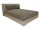 Pandóra ágyneműtartós franciaágy 160x200 - Szivárvány drapp - Drapp