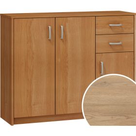 Komód 3 ajtó 2 fiók K1-3D-2S - Cremona tölgy
