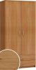 Szafa gardróbszekrény 2 ajtó 2 fiók - Artisan tölgy