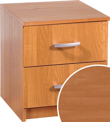 Éjjeliszekrény 2 fiók K-4022S - Éger
