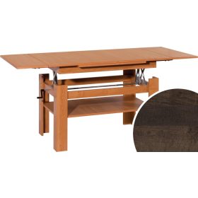   Sylwia emelhető és kihúzható dohányzóasztal - Grange tölgy