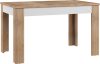 Hybrid kihúzható étkezőasztal - Világos Sonoma tölgy - Fehér