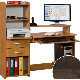 Saturn számítógépasztal - Grange tölgy