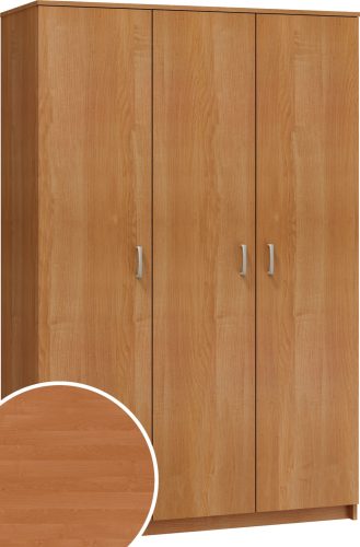 Szafa gardróbszekrény 3 ajtó - Éger