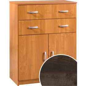 Komód 2 ajtó 2 fiók K-8052S2D - Grange tölgy