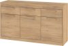 Maximus komód 3 ajtó 3 fiók - Cremona tölgy