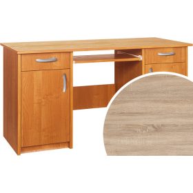 Duet íróasztal - Világos Sonoma tölgy