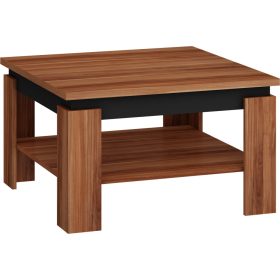 Alfa dohányzóasztal - Wallis szilva - Fekete