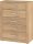 Viki kicsi komód 5 fiók - Cremona tölgy