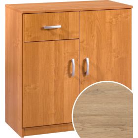 Komód 2 ajtó 1 fiók K-8041S2D - Cremona tölgy