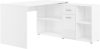 Beat P íróasztal kombináció jobbos - Fehér - Fényes fehér