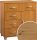 Komód 1 ajtó 4 fiók KN-8044S1D - Artisan tölgy