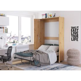 Teddy szekrényágy 120 - Artisan tölgy