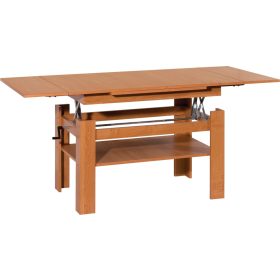 Sylwia emelhető és kihúzható dohányzóasztal - Éger