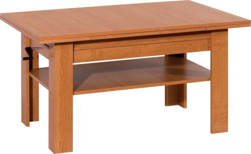 Sylwia emelhető és kihúzható dohányzóasztal - Éger