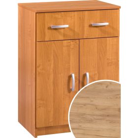 Komód 2 ajtó 1 fiók K-6041S2D - Arany tölgy
