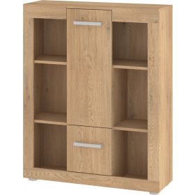 Viki alacsony könyvespolc 2 ajtó - Cremona tölgy