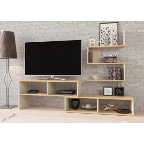 Sydney TV-állvány - Cremona tölgy - Granada mandula