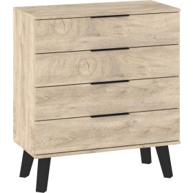 Sven komód 4 fiók - Endgrain tölgy