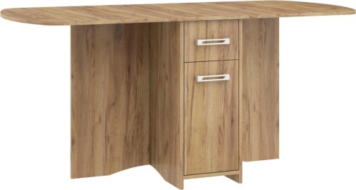 Expert X összecsukható étkezőasztal - Arany tölgy