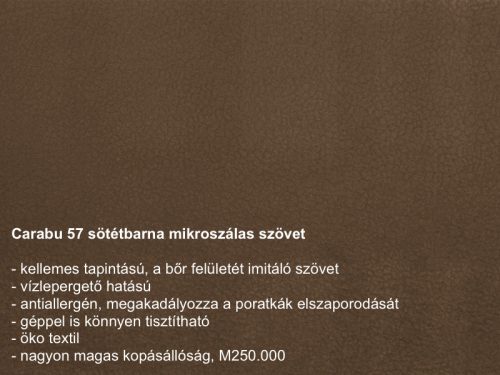 Retro fotel - Sötétbarna