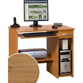 Kuba számítógépasztal - Artisan tölgy