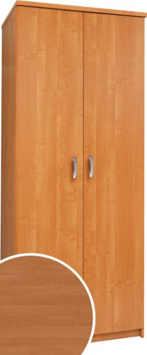 Slavia 80B gardróbszekrény 2 ajtó - Éger