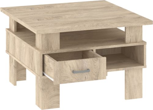 Gamma dohányzóasztal - Endgrain tölgy