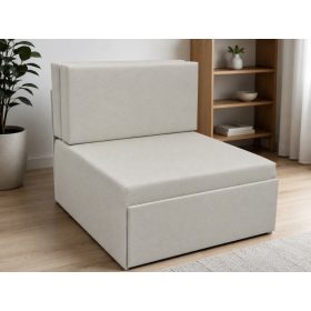 Oregon fotelágy ágyneműtartóval 70 cm - Natúr