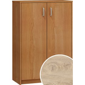 Komód 2 ajtó K2-2D - Endgrain tölgy