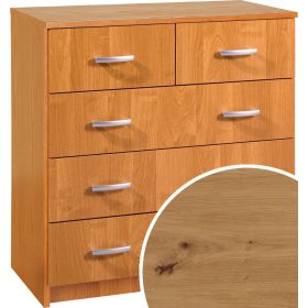 Komód 5 fiók K-8045S - Artisan tölgy