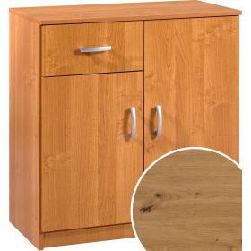 Komód 2 ajtó 1 fiók K-8041S2D - Artisan tölgy