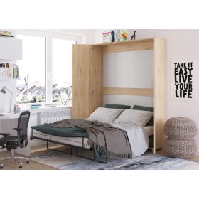 Teddy szekrényágy 160 - Cremona tölgy