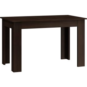 Étkezőasztal fix asztallappal - Sötét Sonoma tölgy