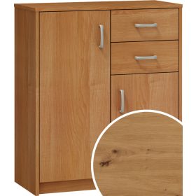 Komód 2 ajtó 2 fiók K1-2D-2S - Artisan tölgy