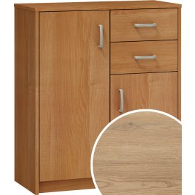 Komód 2 ajtó 2 fiók K1-2D-2S - Cremona tölgy