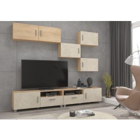 Kuga TV-állvány - Cremona tölgy - Granada mandula