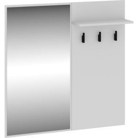 Boss előszobafal tükörrel - Fehér