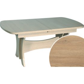   Alaska emelhető és kihúzható dohányzóasztal - Cremona tölgy