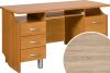 Combi íróasztal - Világos Sonoma tölgy