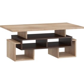   Rio dohányzóasztal S - Sötét Sonoma tölgy - Világos Sonoma tölgy