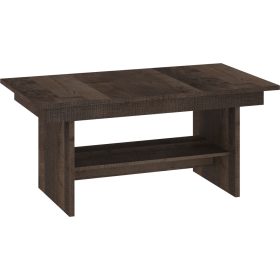   Dallas  emelhető és kihúzható dohányzóasztal - Grange tölgy