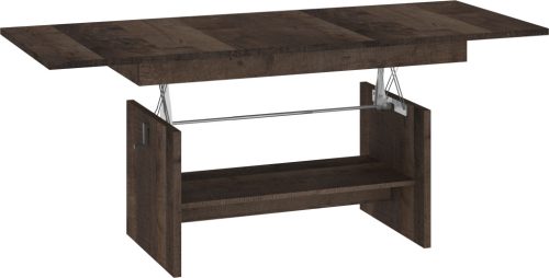Dallas  emelhető és kihúzható dohányzóasztal - Grange tölgy