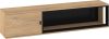 Vegas 150 fali szekrény 1 ajtó - Cremona tölgy - Fekete