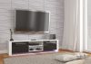 Helix New TV-állvány - Fehér - Fényes fekete
