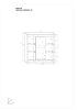 Maximus magas fali szekrény 1 ajtó - Burgundy tölgy - Fényes fehér