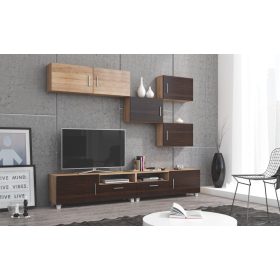   Kuga TV-állvány - Világos Sonoma tölgy - Sötét Sonoma tölgy