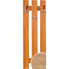 Claudia előszobafal fogasokkal - Arany tölgy