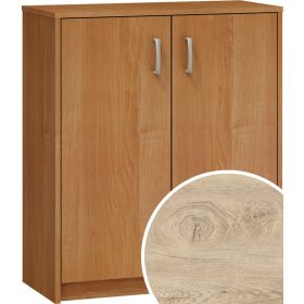 Komód 2 ajtó K1-2D - Endgrain tölgy