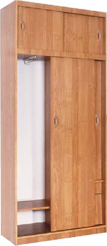 Aleksander 1 Z  tolóajtós gardróbszekrény tükörrel - Éger